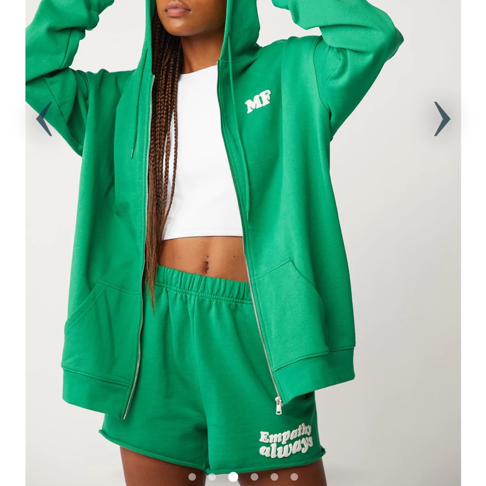 Mayfair Group zip hoodie and shorts